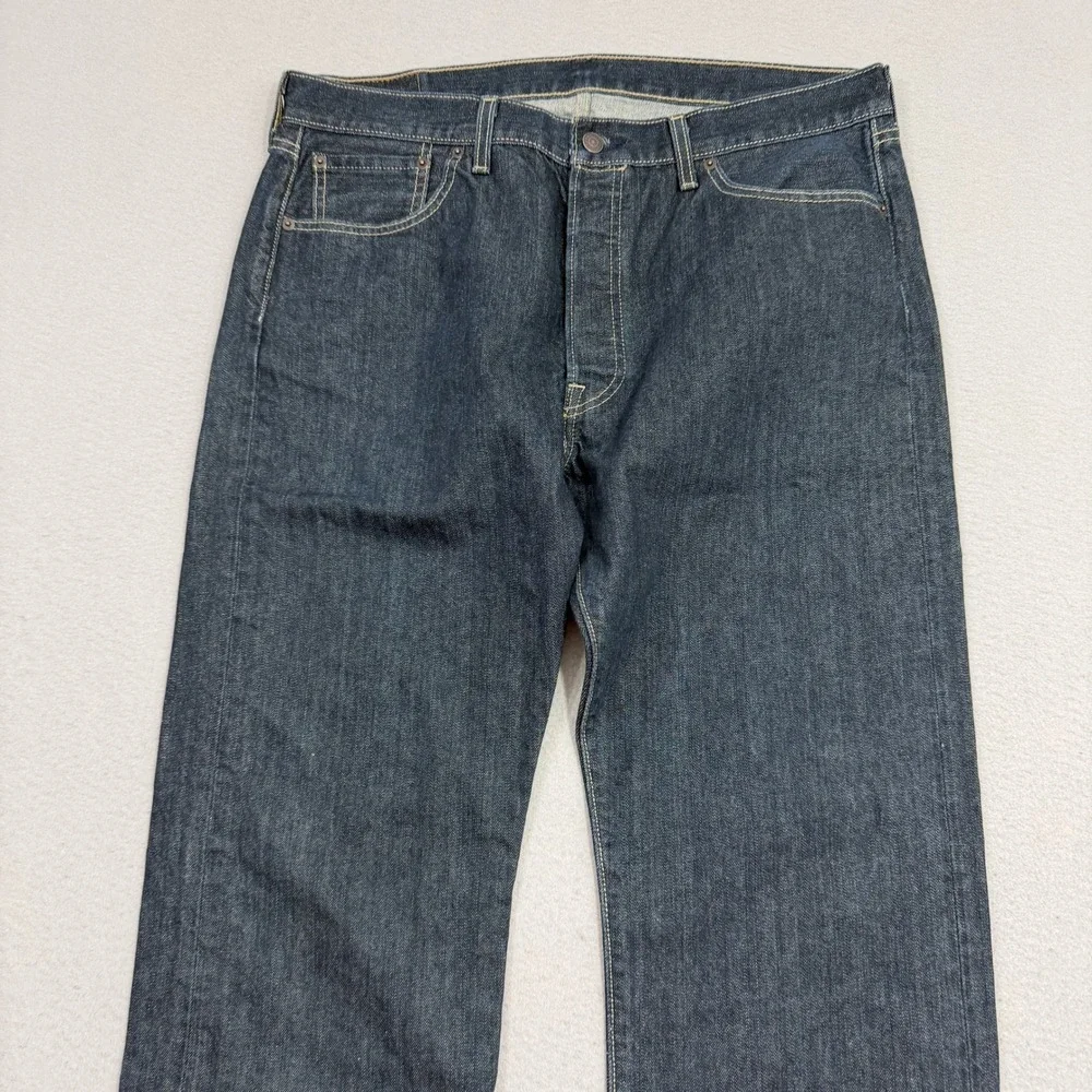 Levis 501xx Jeans Men's 36x30 Blue Original Fit Straight Leg Dark Wash Denim